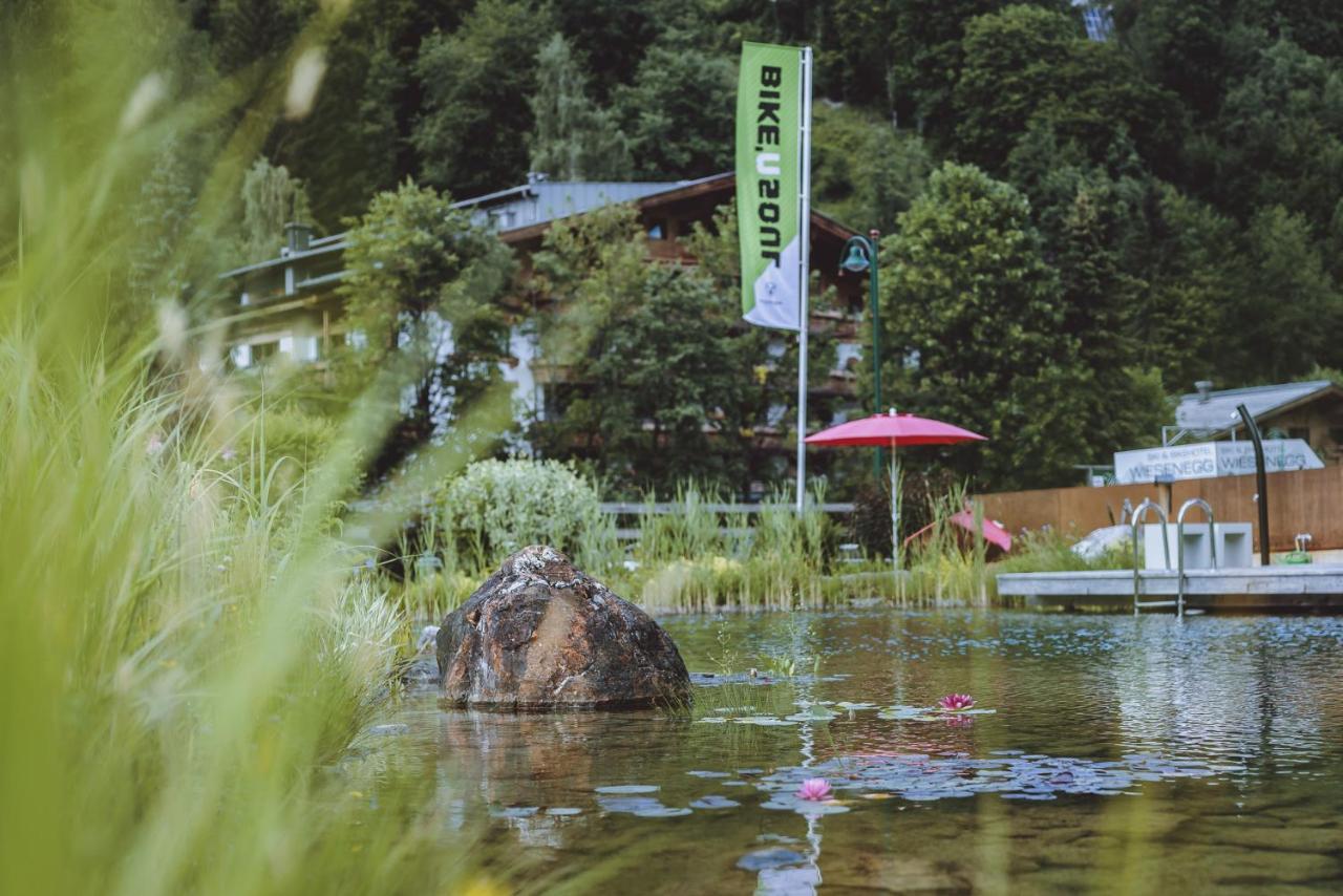 Ski&Bike Hotel Wiesenegg Saalbach Exterior foto